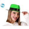 SOMBRERO CIRCO VERDE NEÓN MUJER ADULTO