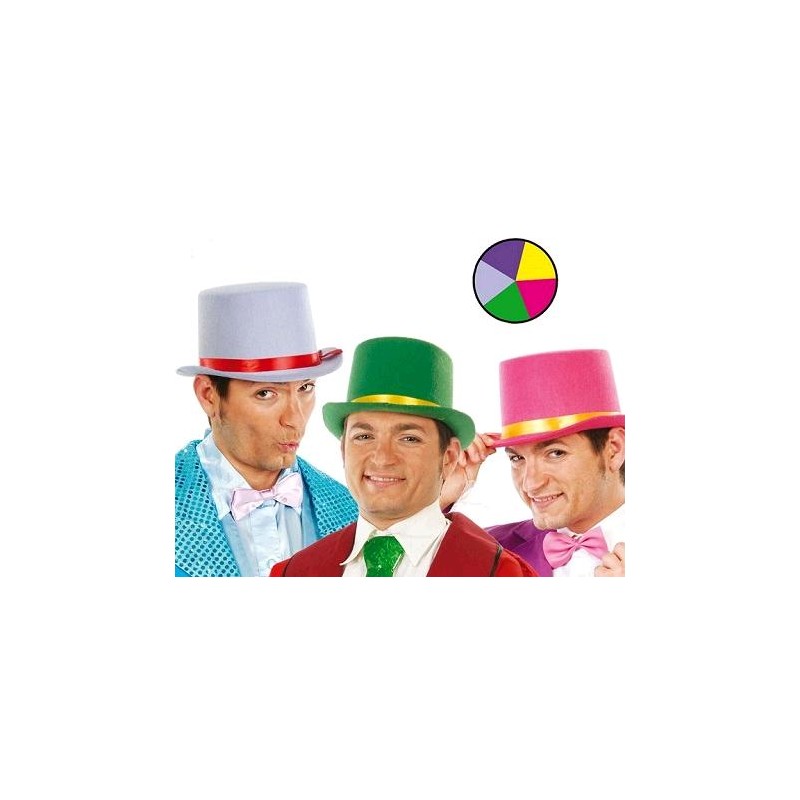 SOMBRERO CHISTERA COLORES FIELTRO