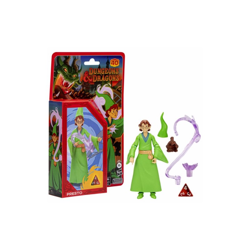 FIGURA HASBRO DRAGONES Y MAZMORRAS PRESTO MAGO