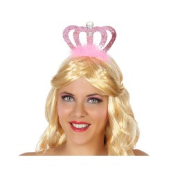 ACCESORIO DIADEMA PRINCESA ROSA MUJER ADULTO