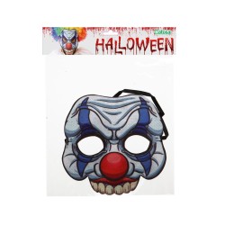ACCESORIO MÁSCARA PAYASO TEMERARIO HALLOWEEN HOMBRE ADULTO
