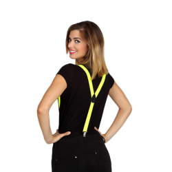 Tirantes Amarillo Fluor Adulto