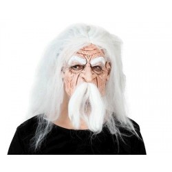 MÁSCARA ANCIANO PELO BLANCO