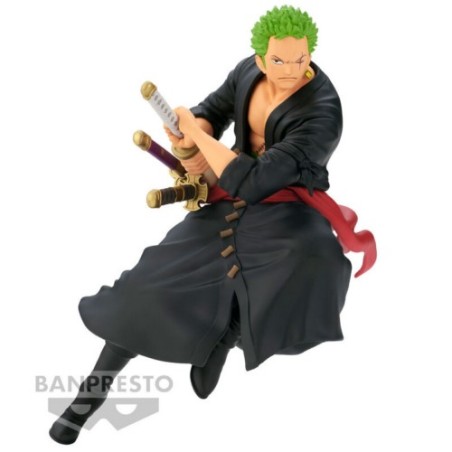 FIGURA BANPRESTO ONE PIECE ZORO BATTLE RECORD 17 CM