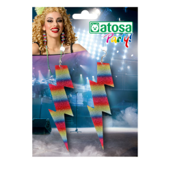 Pendientes Rayo Multicolor