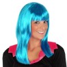 PELUCA AZUL NEON LISA FLEQUI.
