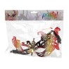 ANTIFAZ ROJO MULTICOLOR MARIPOSA VENECIANA