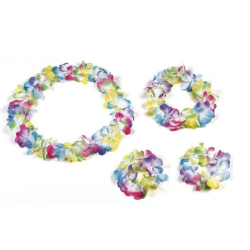 Set Haiwaiano Aloha Multicolor