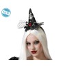 DIADEMA TUL DE BRUJA NEGRO