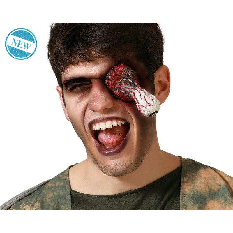 ACCESORIO CICATRIZ OJO SANGRIENTO HALLOWEEN ADULTO