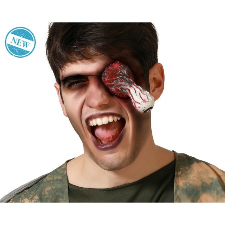 ACCESORIO CICATRIZ OJO SANGRIENTO HALLOWEEN ADULTO