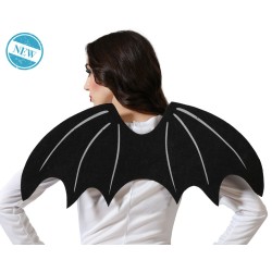 ALAS MURCIÉLAGO NEGRO ACCESORIO HALLOWEEN