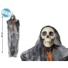 ACCESORIO DECORACIÓN HALLOWEEN ESQUELETO COLGANTE TÚNICA