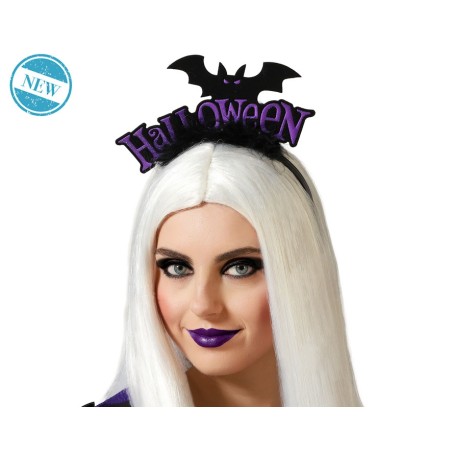 DIADEMA HALLOWEEN MURCIÉLAGO NEGRO