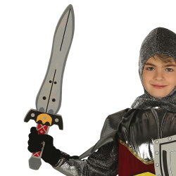 Espada Medieval Goma Eva 58cm Infantil