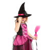 Disfraz de Bruja Chic Rosa Infantil