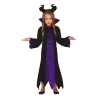 Disfraz Devil Fairy Negro Morado Infantil