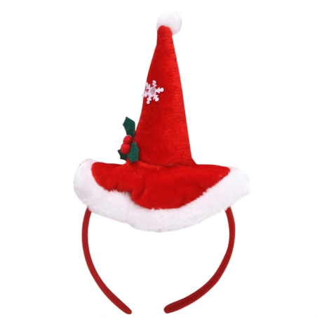 Diadema Gorro Papa Noel