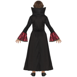 Disfraz Vampiresa Negro Rojo Infantil