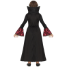 Disfraz Vampiresa Negro Rojo Infantil