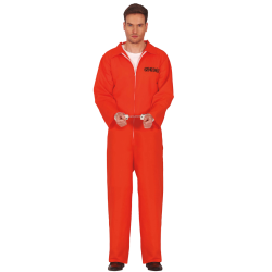 Disfraz Preso Naranja Adulto