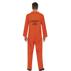 Disfraz Preso Naranja Adulto