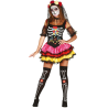 Disfraz de Catrina Flores Adulta
