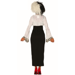 Disfraz de Cruela Villana para mujer