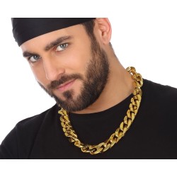 COLLAR CADENA DORADA FALSA