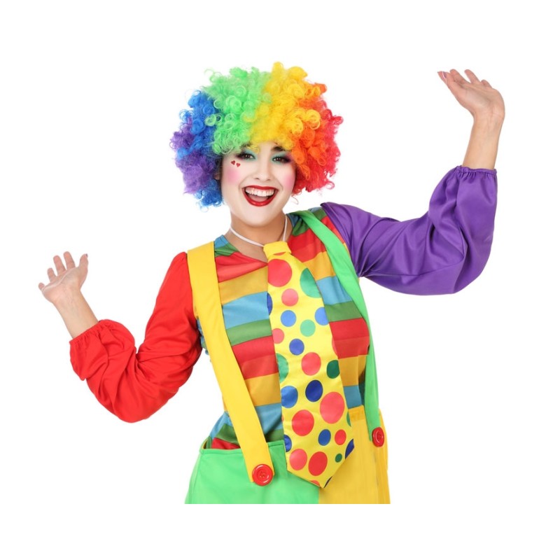 CORBATA 60 CM PAYASO MULTICOLOR