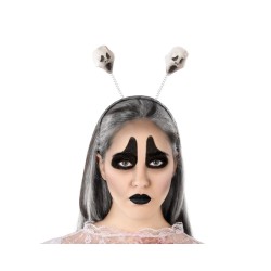 DIADEMA HALLOWEEN CALAVERAS BLANCAS