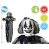 DECORACIÓN HALLOWEEN MUÑECO PAYASO 170 CM LUZ Y SONIDO