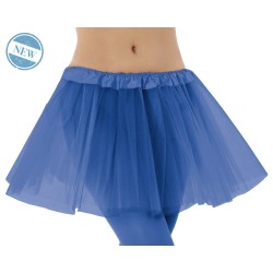 FALDA TUL AZUL MARINO