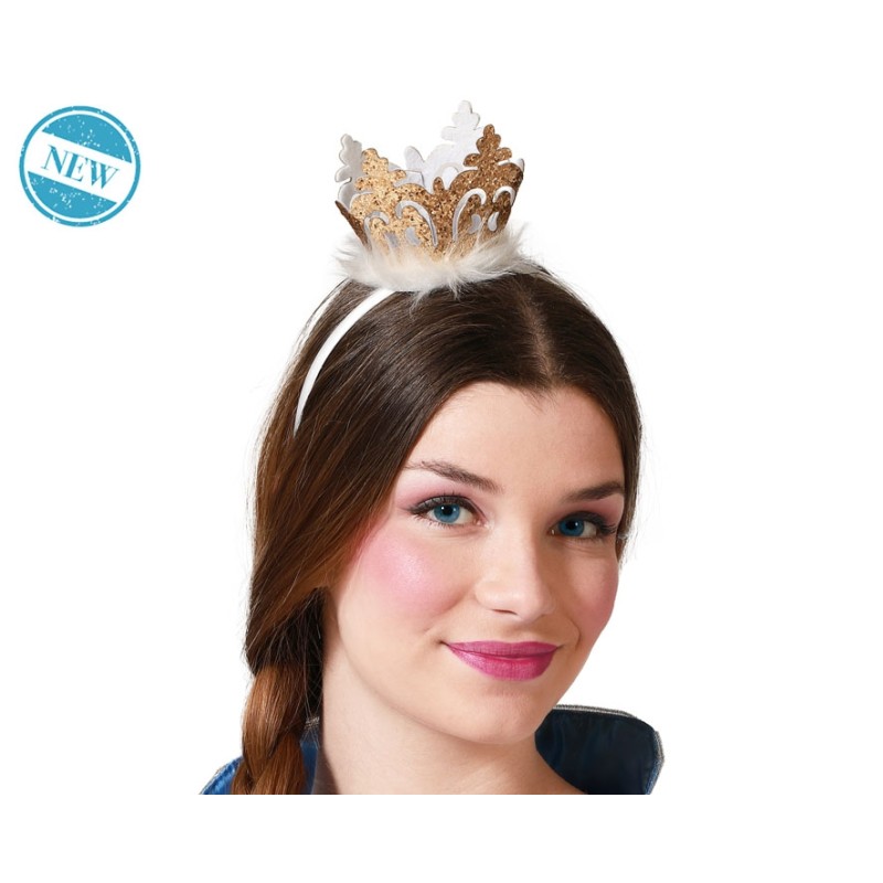 DIADEMA CORONA DORADA PRINCESA