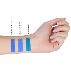 Maquillaje Facial en Crema Color Azul