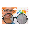 Gafas Fiesta con Bolas Plateadas