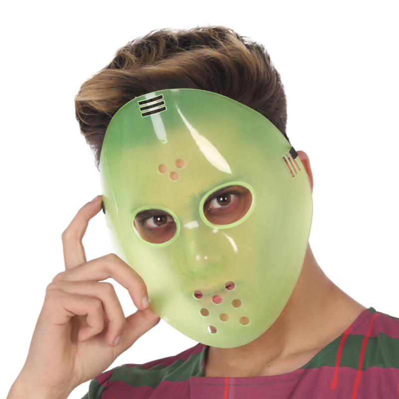 Máscara Halloween Blanca Glow in Dark