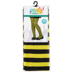 Medias Rayas Amarillo-Negro Infantil