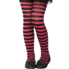 Medias Rayas Fucsia-Negro Infantil