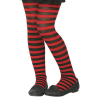 Medias Rayas Rojo-Negro Infantil