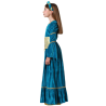 Disfraz Reina Medieval Azul Infantil