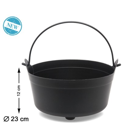 CUBO RECOGE CARAMELOS HALLOWEEN NEGRO