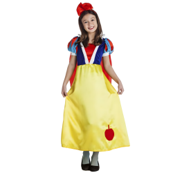 Disfraz Blancanieves con Capa Infantil