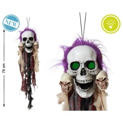 ACCESORIO DECORACIÓN HALLOWEEN ESQUELETO PIRATA COLGANTE
