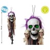 ACCESORIO DECORACIÓN HALLOWEEN ESQUELETO PIRATA COLGANTE
