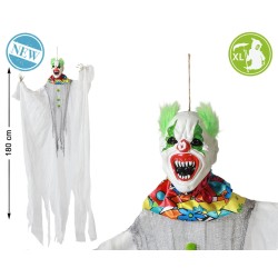 ACCESORIO DECORACIÓN HALLOWEEN PAYASO MONSTRUO ESQUELETO