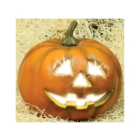 CALABAZA C/LUZ 20 CM.