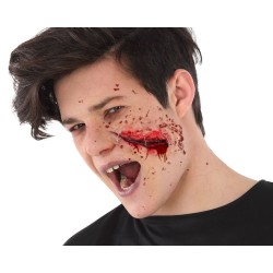 MAQUILLAJE CICATRIZ LATEX 24X1O CM HALLOWEEN