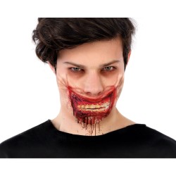 ACCESORIO CICATRIZ BOCA HALLOWEEN ADULTO