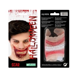 ACCESORIO CICATRIZ BOCA HALLOWEEN ADULTO